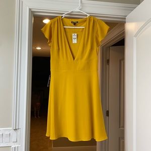 Express golden cocktail or holiday dress!